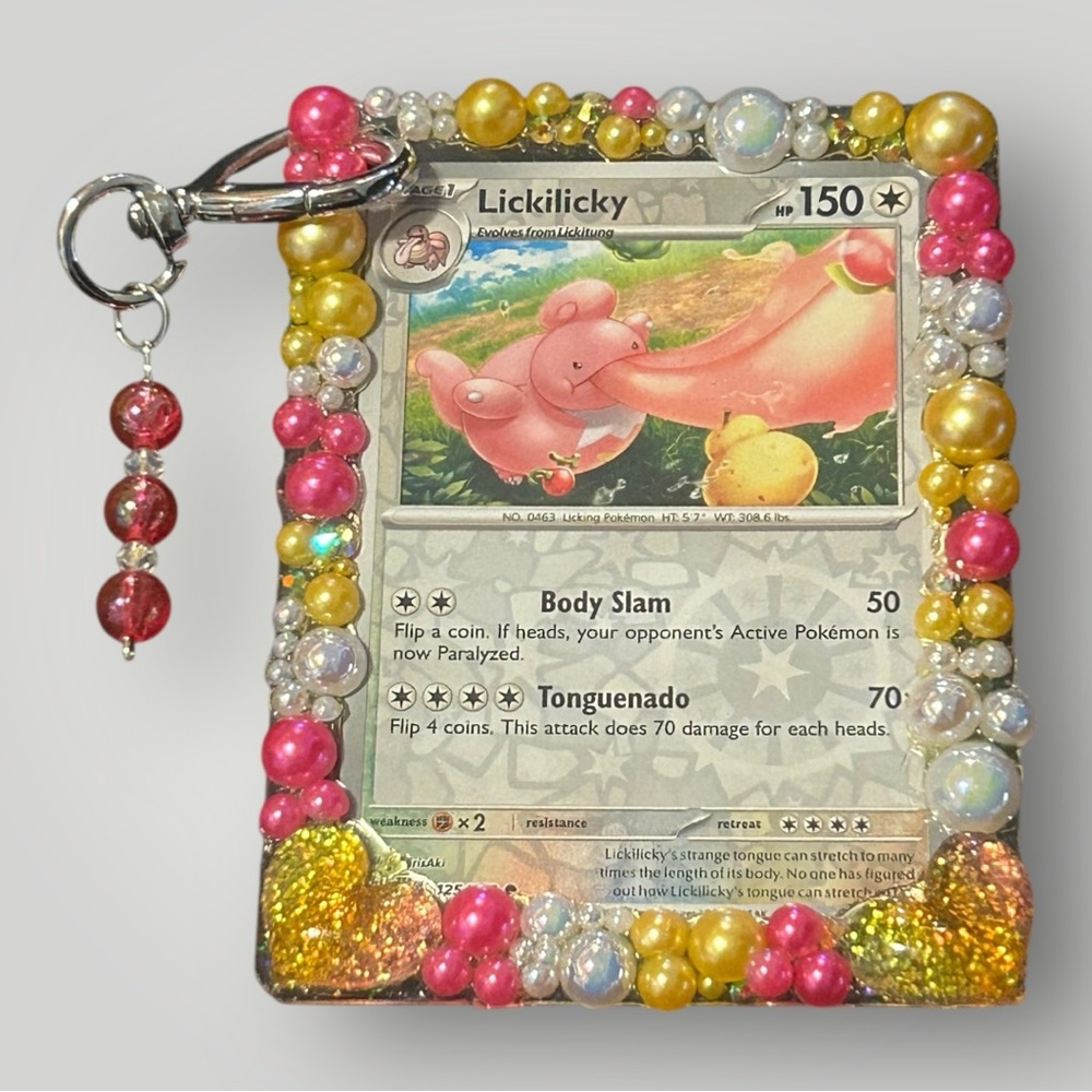 Handmade Decoden Frame with Pokemon Card